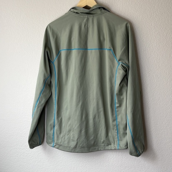 Merrell Mens Soft Shell Windbreaker Jacket Lightweight Zip Up Green Medium - Picture 11 of 14